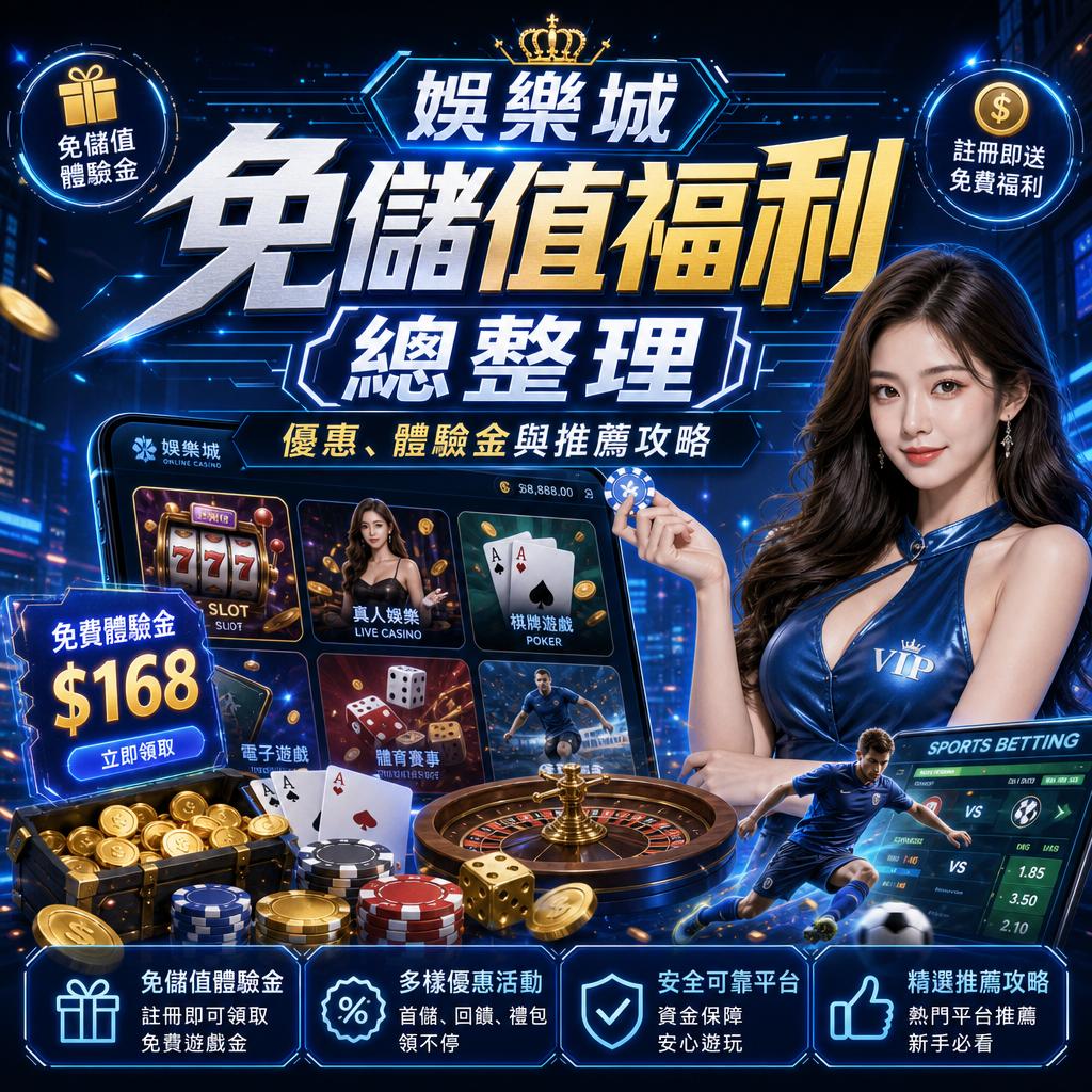 娛樂城免儲值福利總整理：優惠、體驗金與推薦攻略