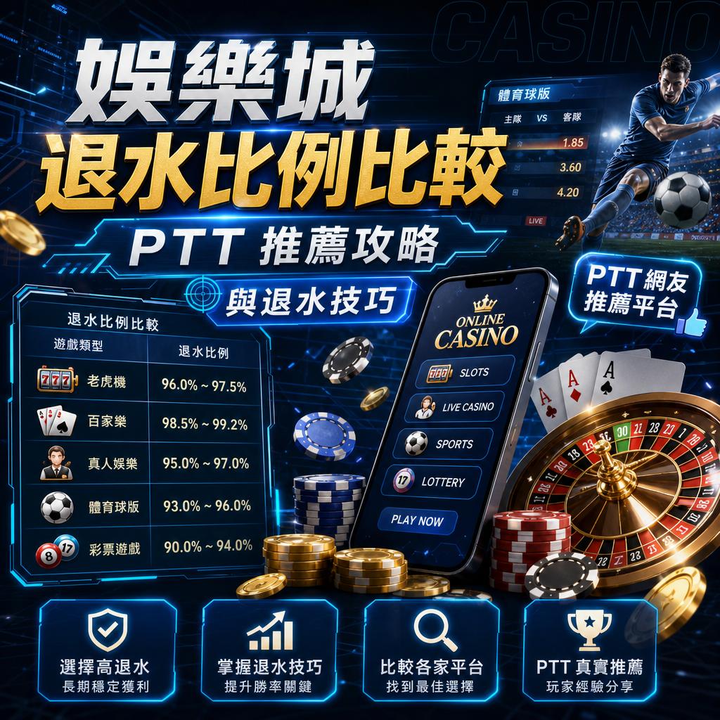 娛樂城退水比例比較 PTT 推薦攻略與退水技巧